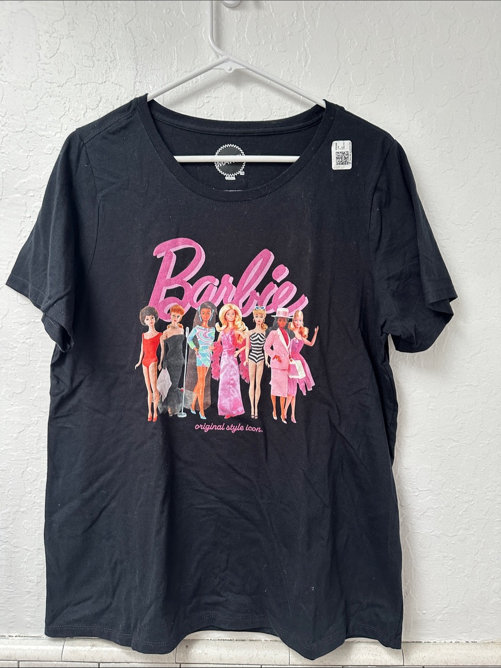 Mattel Barbie Graphic Tee - Pink, Black, Multicolor - Picture 2 of 5